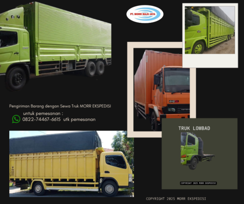 jenis-jenis truk ekspedisi