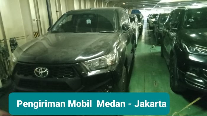 kirim mobil medan ke jakarta